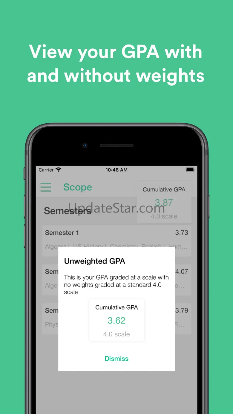 Scope: Custom GPA Calculator 1.0.4