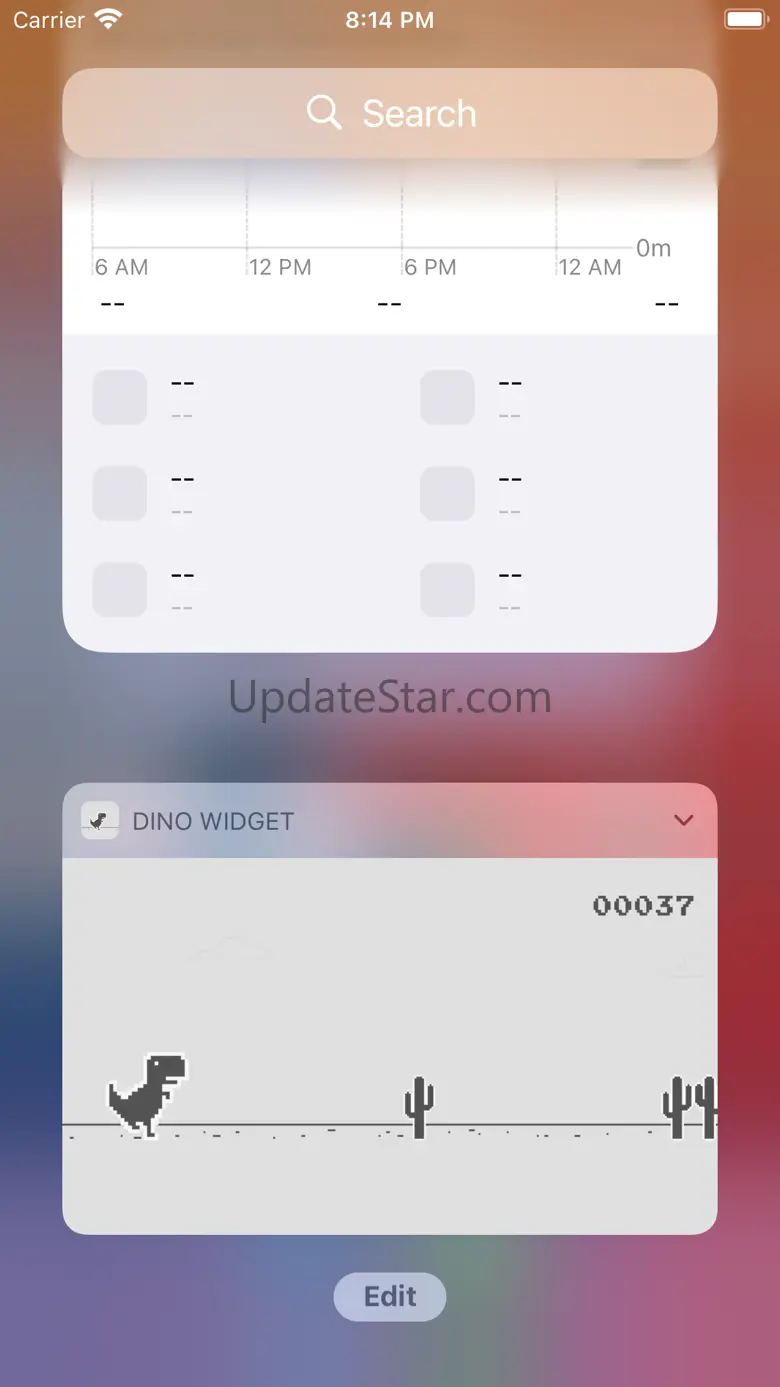 Dino Game with Widget 2.0
