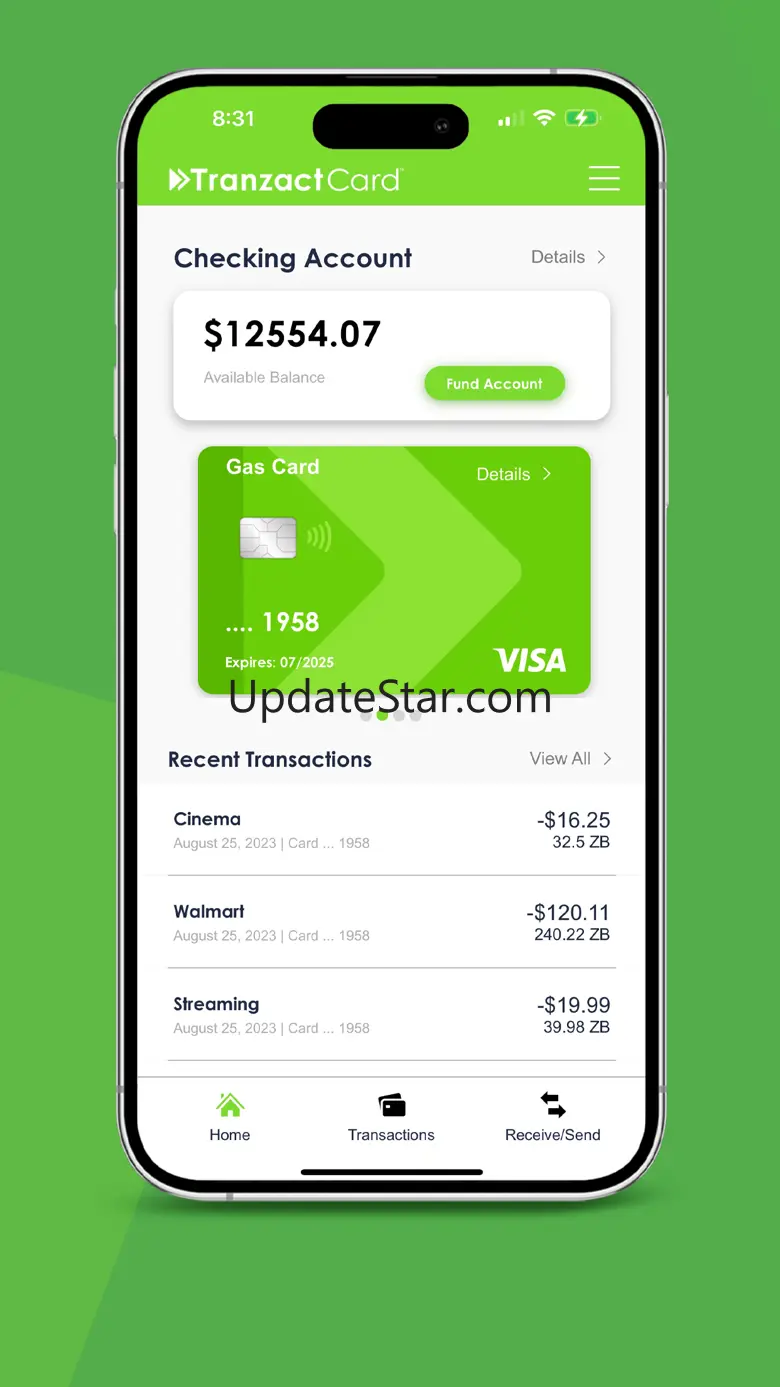 TranzactCard 1.0.0