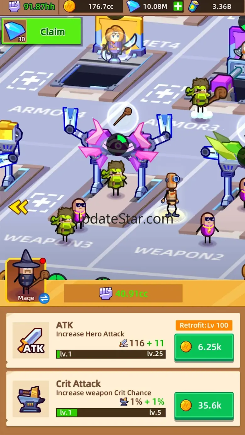 Hero Making Tycoon 4.3