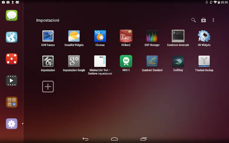 Unity Theme for Smart Launcher 13