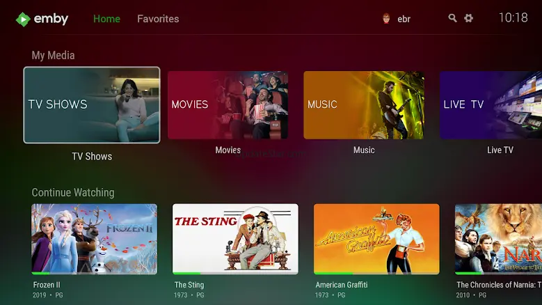 Emby for Android TV 2.1.23g