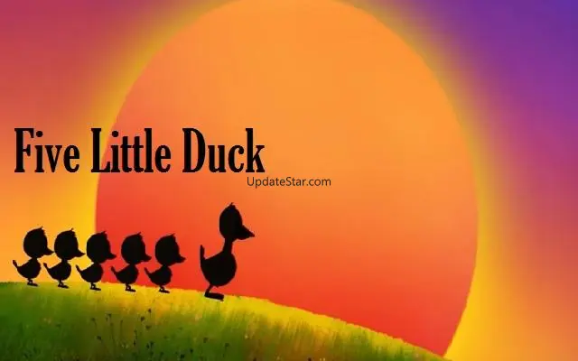 Five Little Ducks Kids Poem 2.0