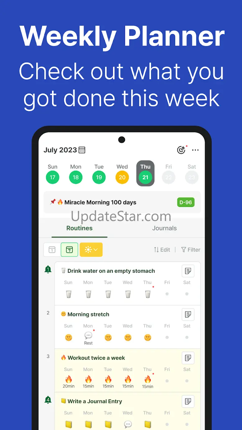 MyRoutine: Routine Planner 25.5