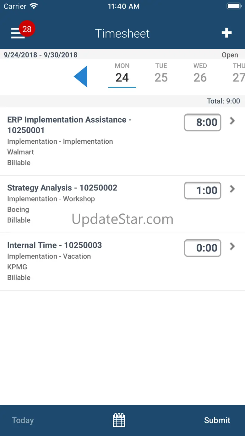 Deltek Touch for Maconomy 4.3.0