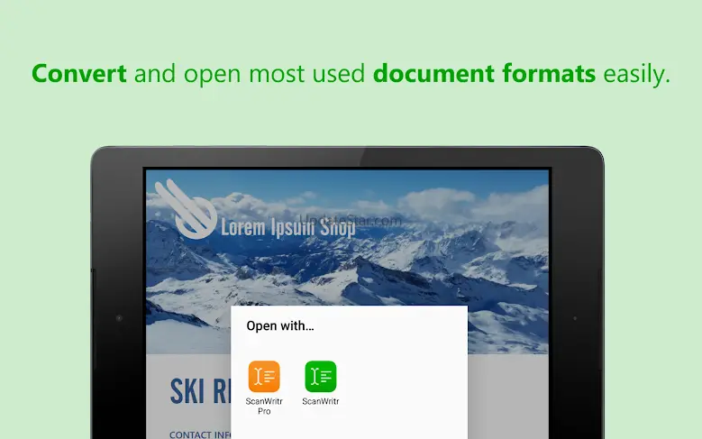 ScanWritr: scan docs, PDF, fax 3.2.11