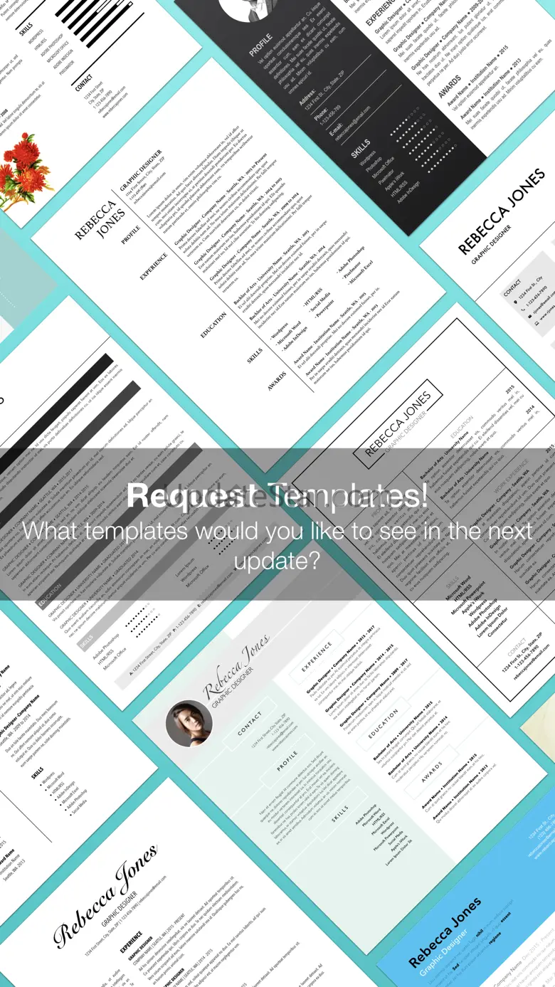 Resume Templates (for Pages) 1.0.2