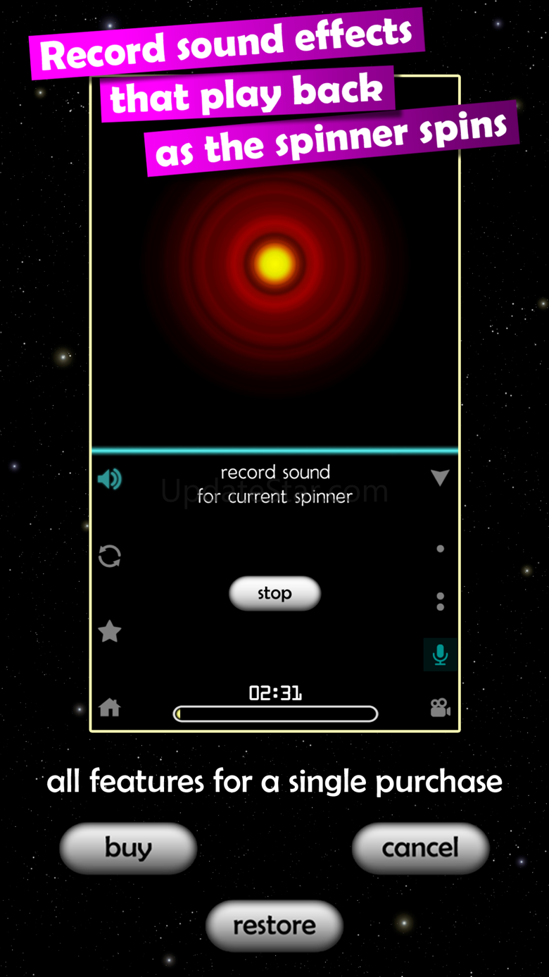 Cosmic Fidget Spinner 1.2.5