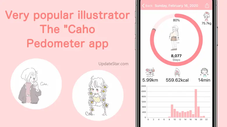 Caho's cute pedometer 1.4.5