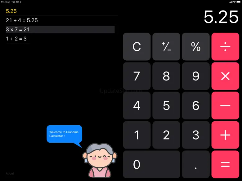 Grandma Calculator 1.0.8