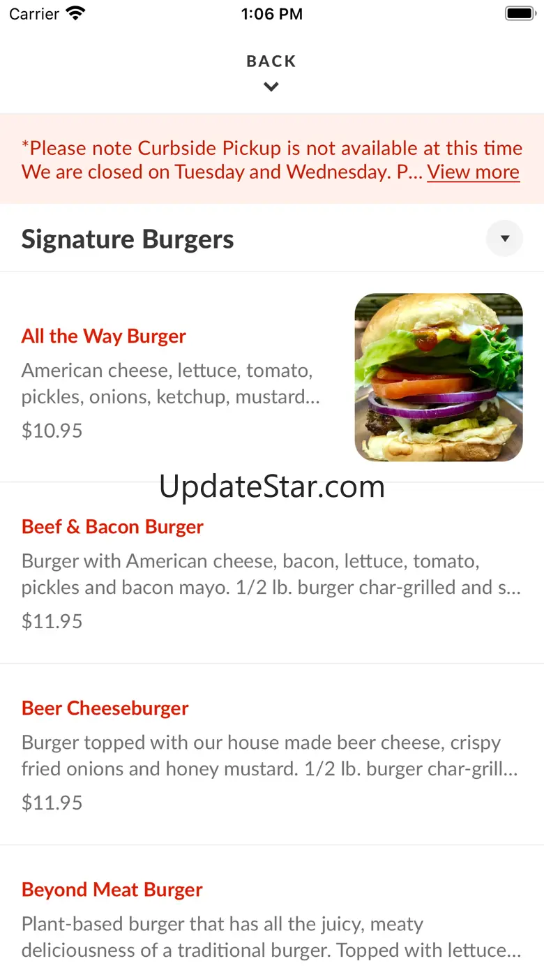 The Porterhouse Burger Company 3.17.0