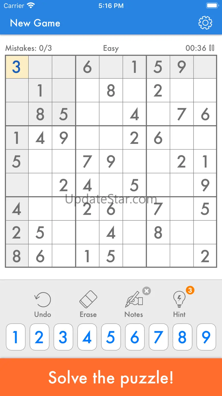 Sudoku - Classic Number Game 1.3