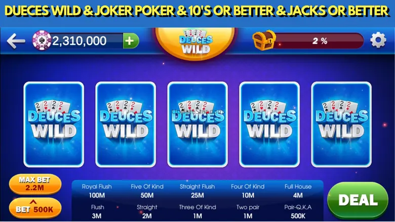 Video Poker Bonus Games 1.5