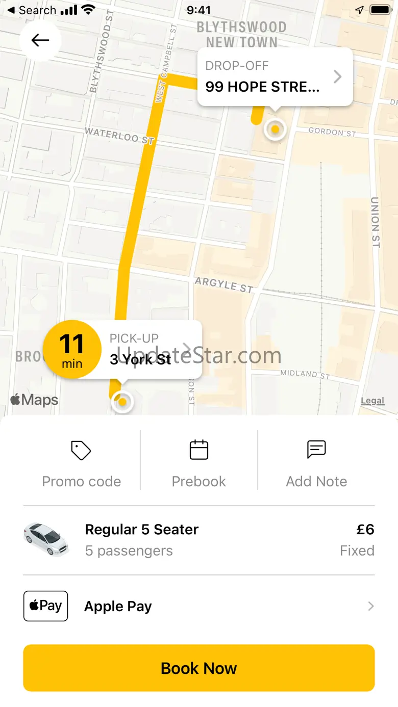 Glasgow Taxis. 4.11.0