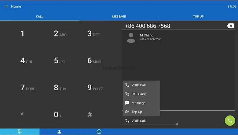 MobileVOIP international calls 3.0.41