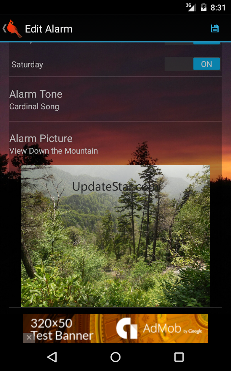Woodland Alarm Clock 1.03