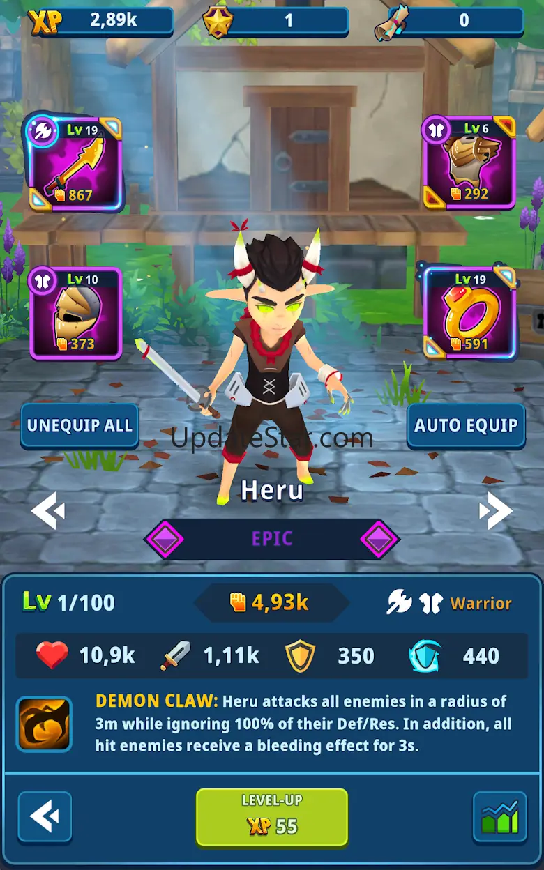 Idle Dungeon Manager - PvP RPG 1.7.5