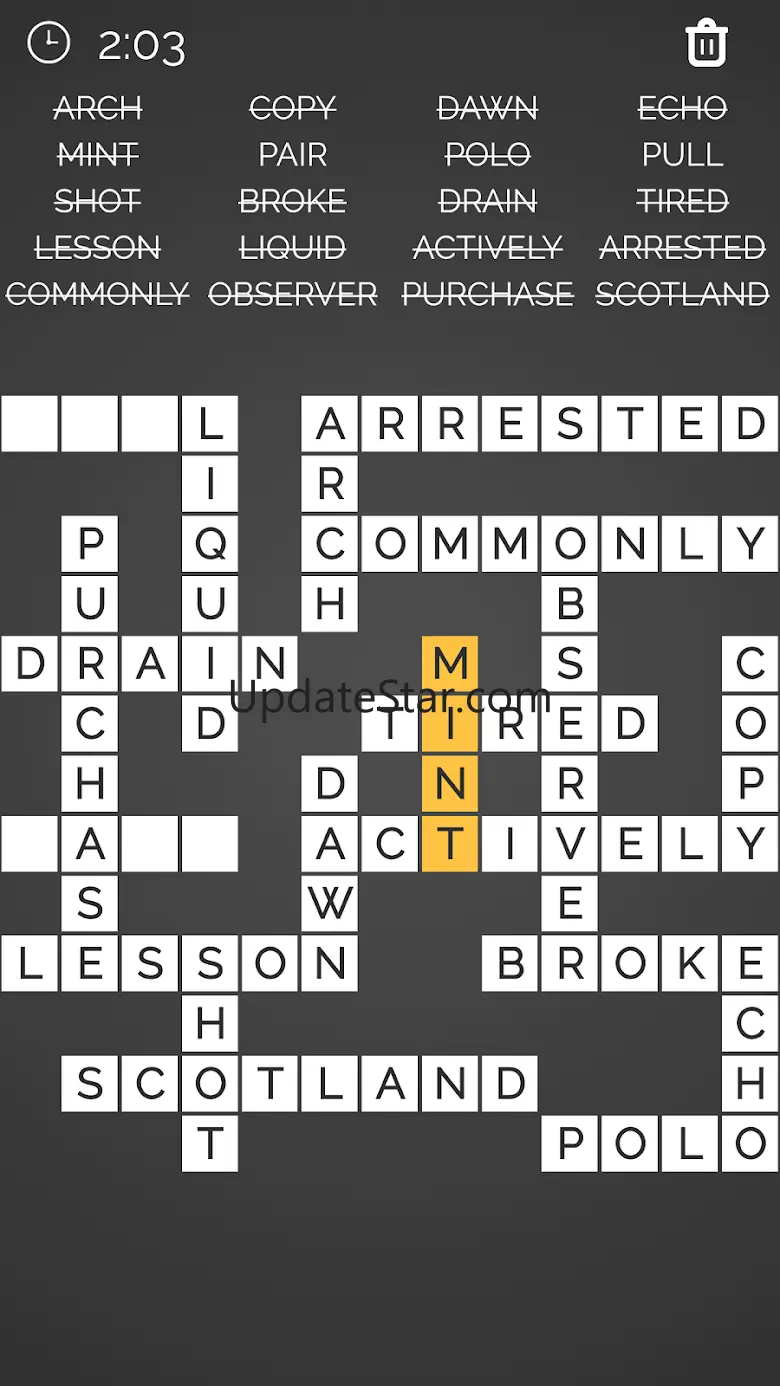 Crossword : Word Fill 1.92