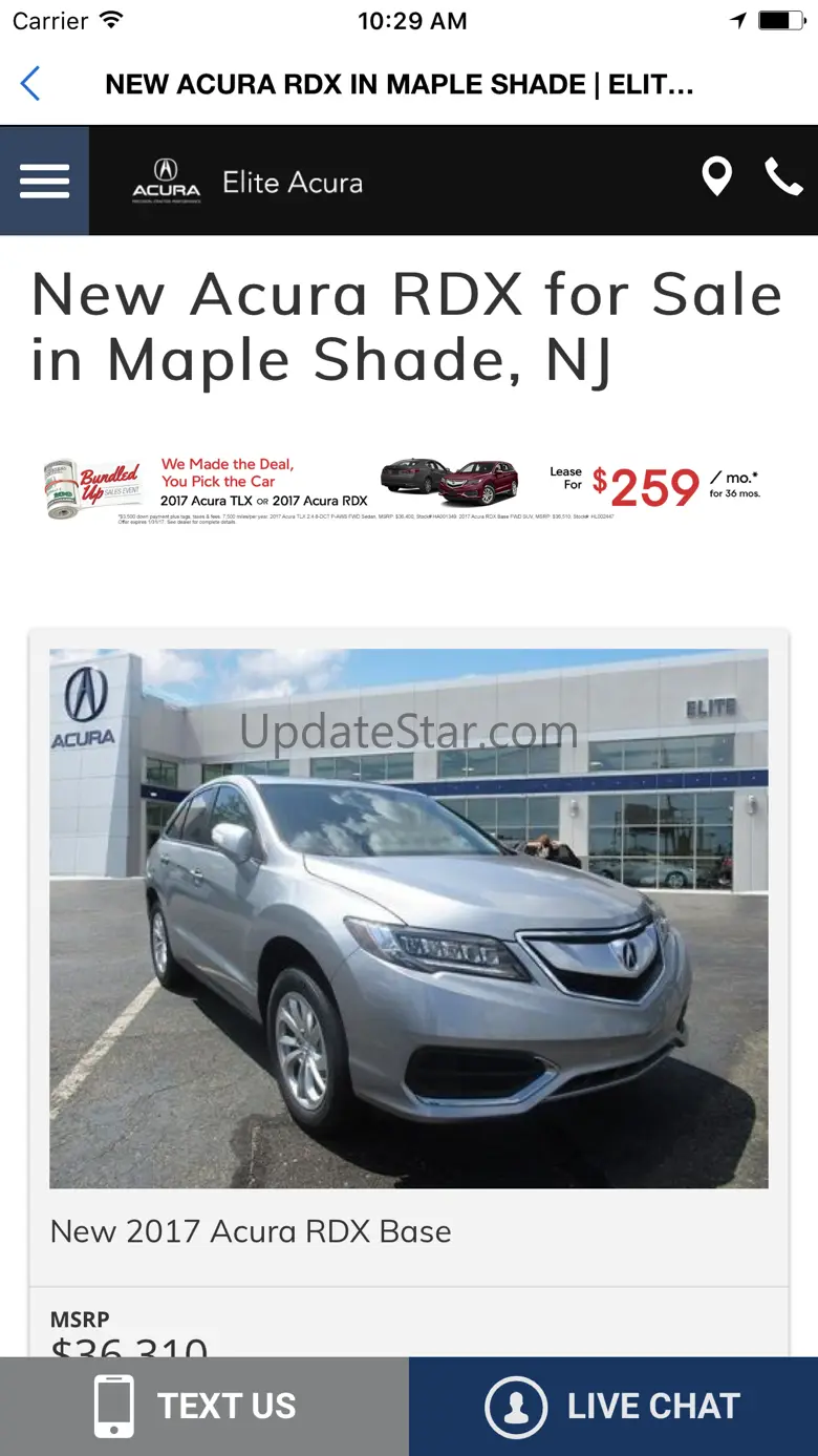 Elite Acura Dealer App 6.1.2