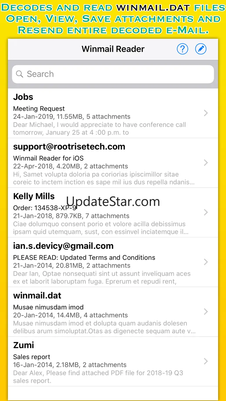 Winmail Reader Lite 4.1