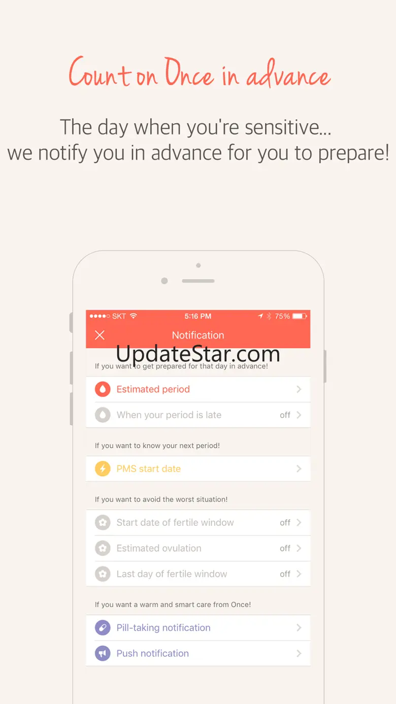 Once(A special period tracker) 1.9.4