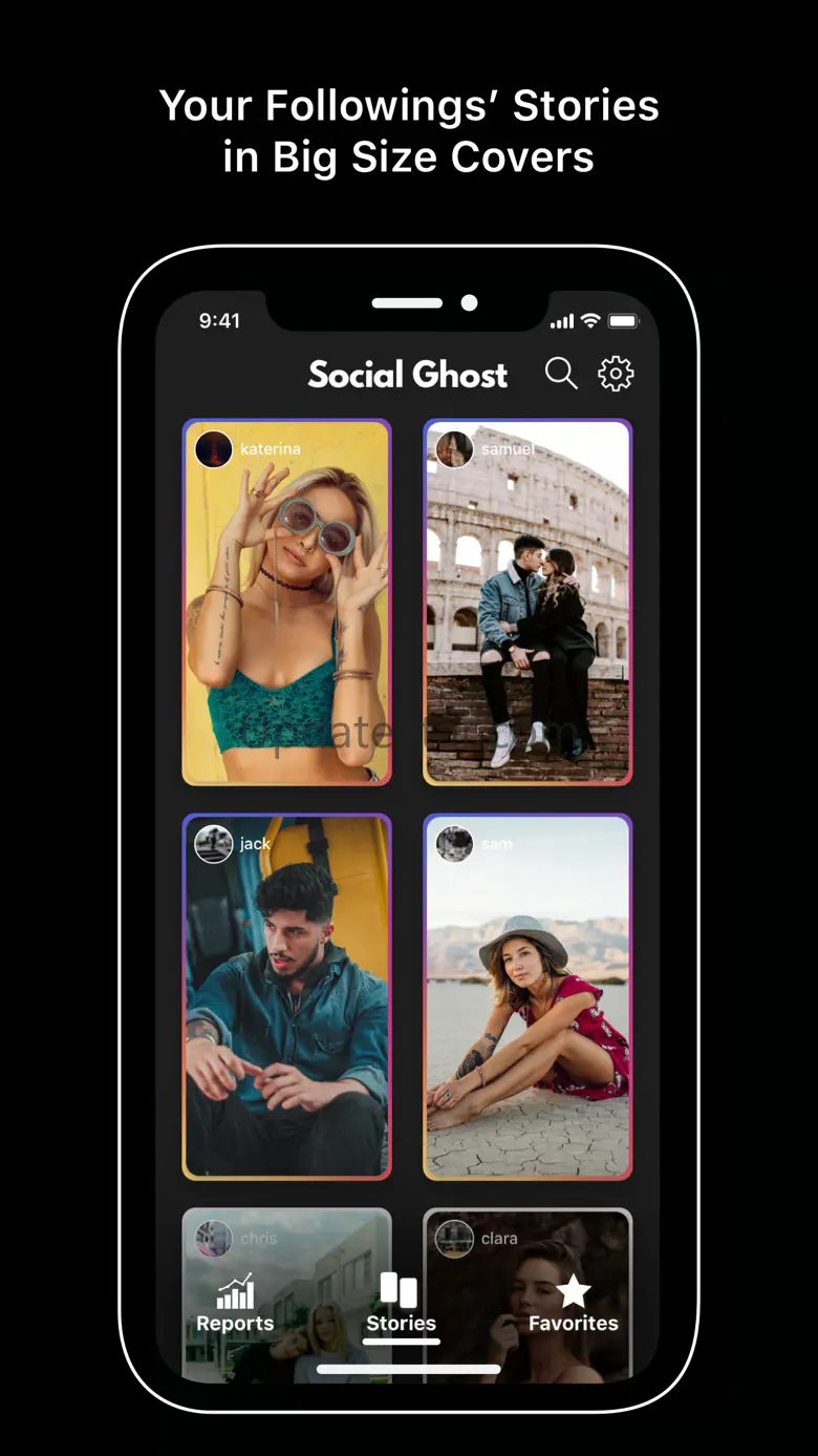Social Ghost : Analyze Profile 4.2