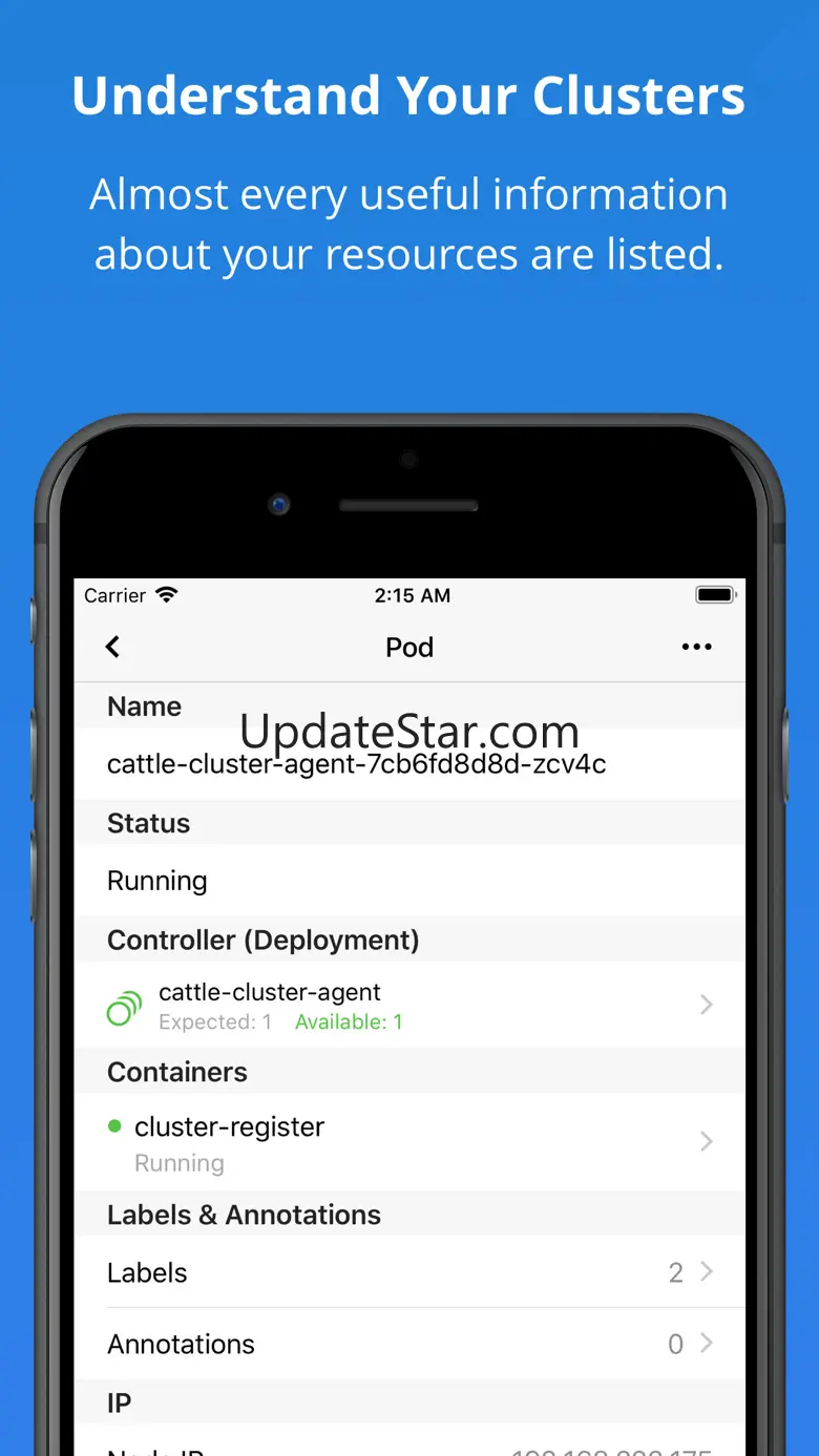 Kuber - Kubernetes Dashboard 1.4.2