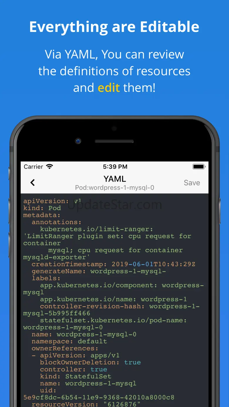 Kuber - Kubernetes Dashboard 1.4.2