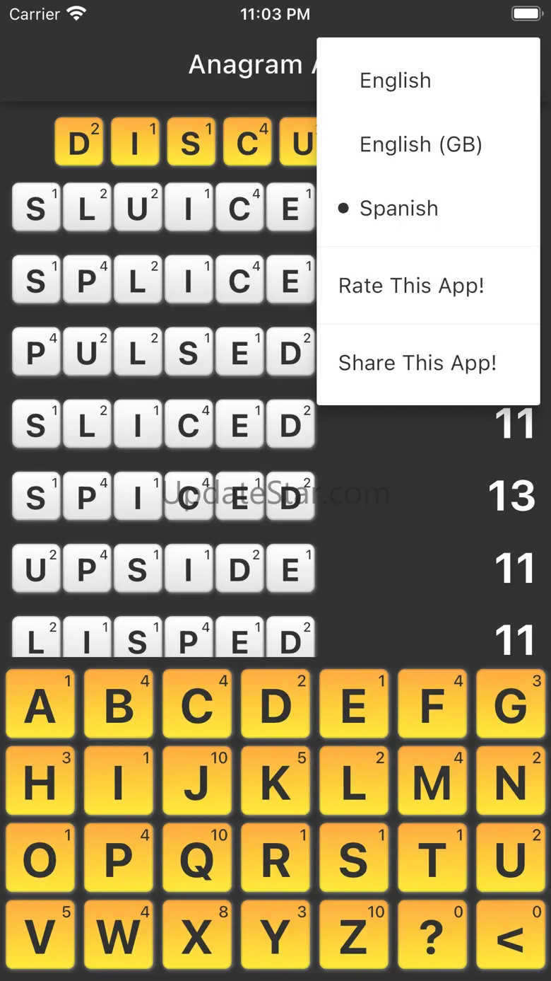 Anagram Dictionary 1.4.3