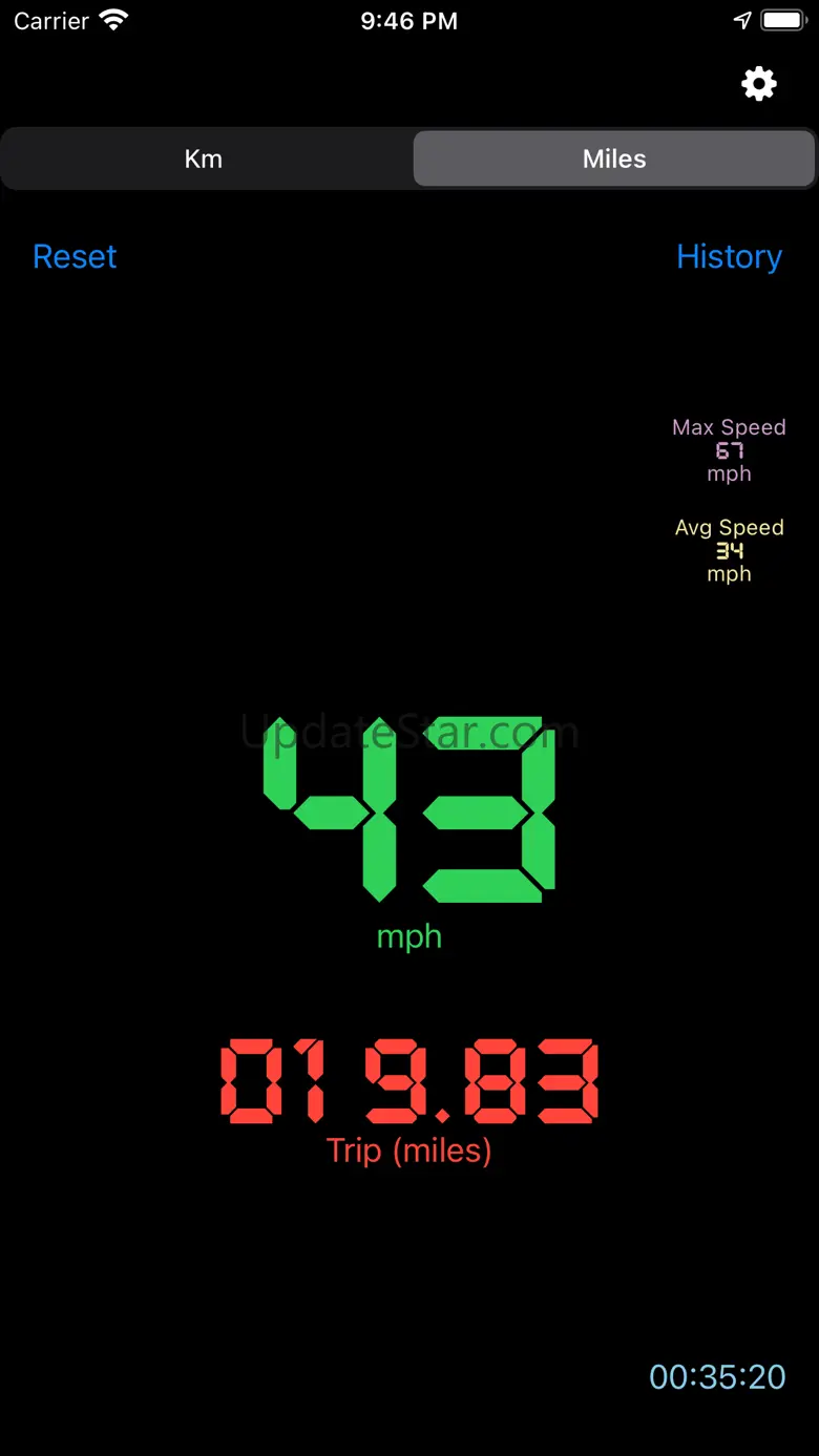 Mph Kmh Counter (Speedometer) 1.0.4