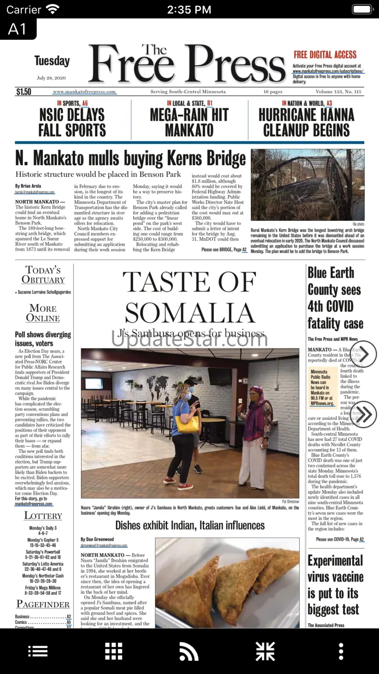 Mankato Free Press 3.13.03