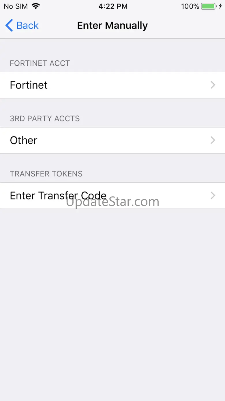 FortiToken Mobile 5.4.0.0092