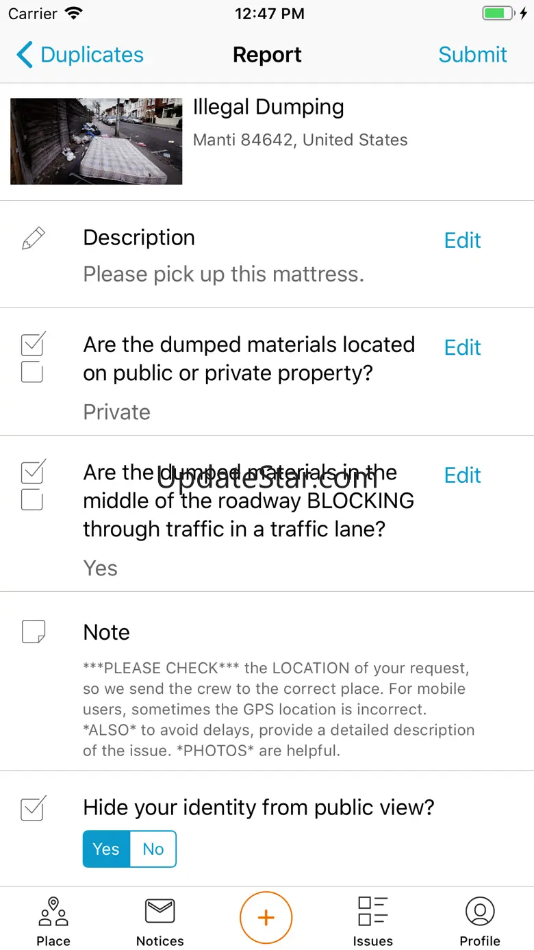 UDOT Click 'n Fix 5.17.0