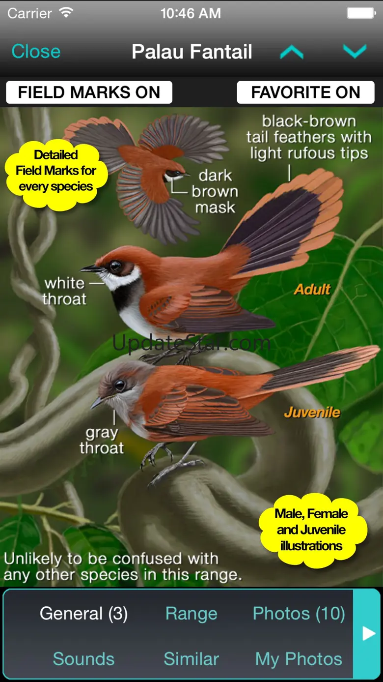iBird Hawaii & Palau Guide 10.06