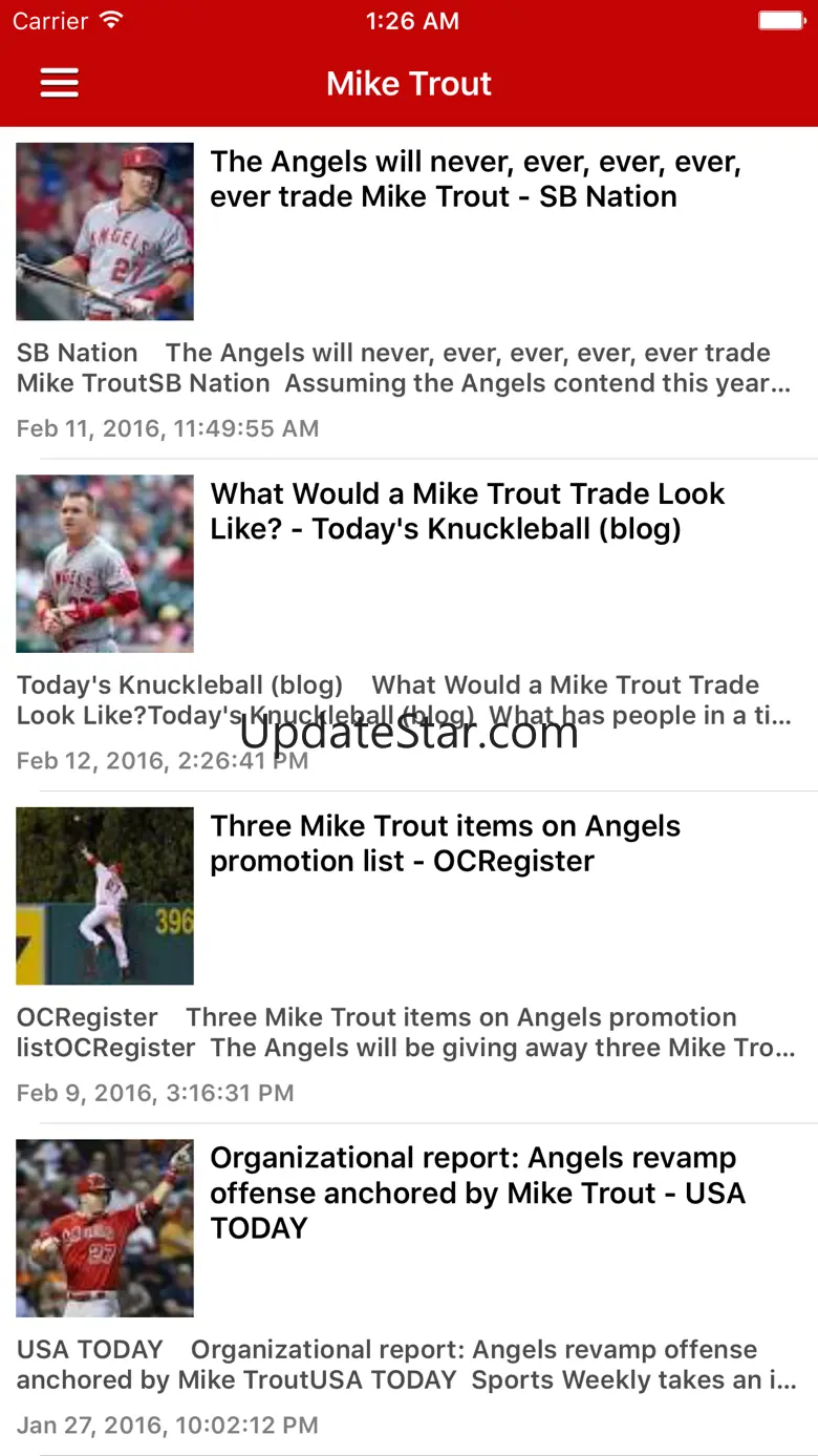 News Surge for LA Angels Baseball News Free 3.0