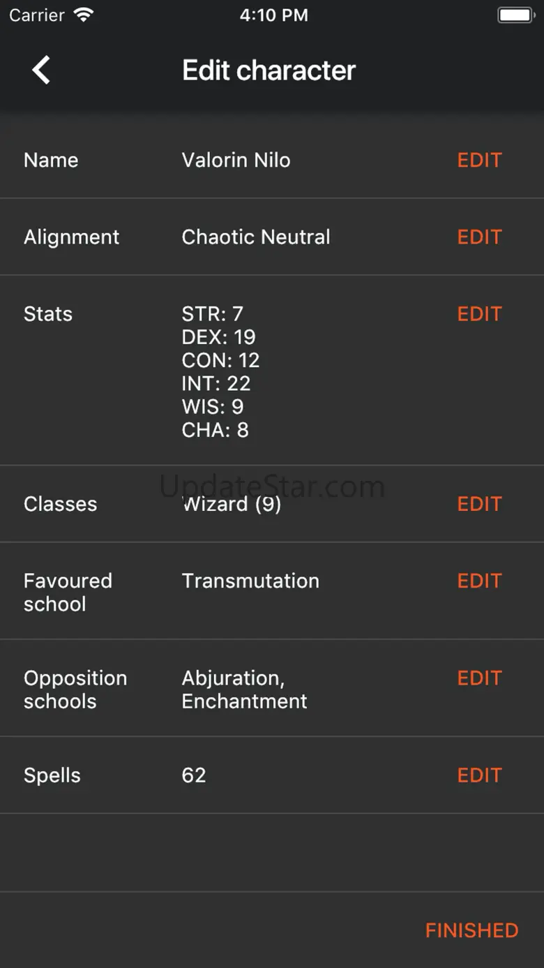 Spell Tracker (Pathfinder 1e) 4.9.3