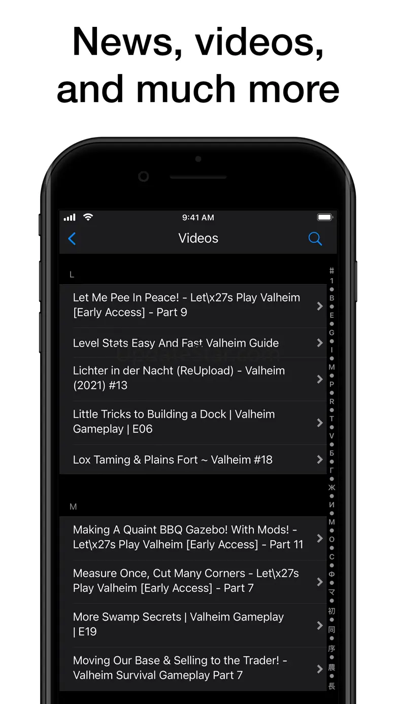 Pocket Wiki for Valheim 1.6