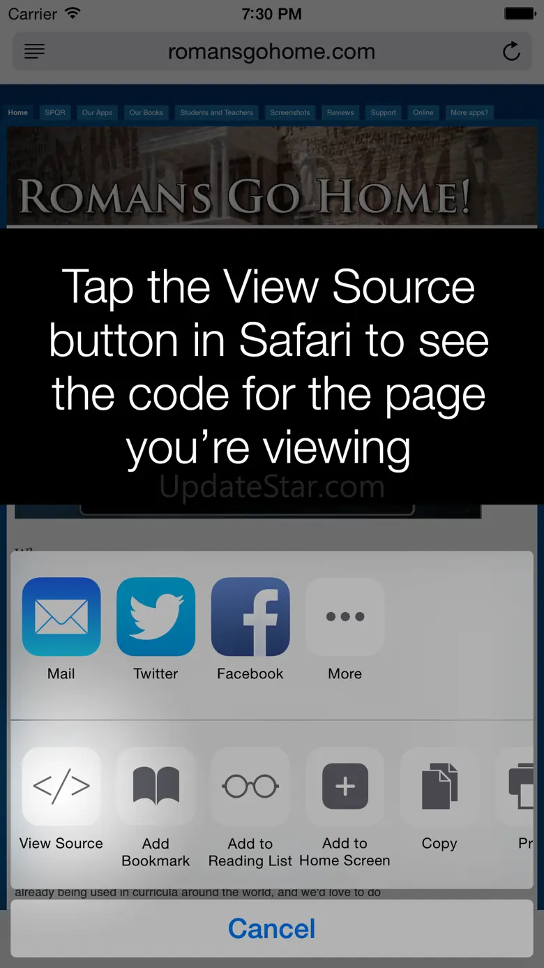 View Source – HTML, JavaScript and CSS 2.0