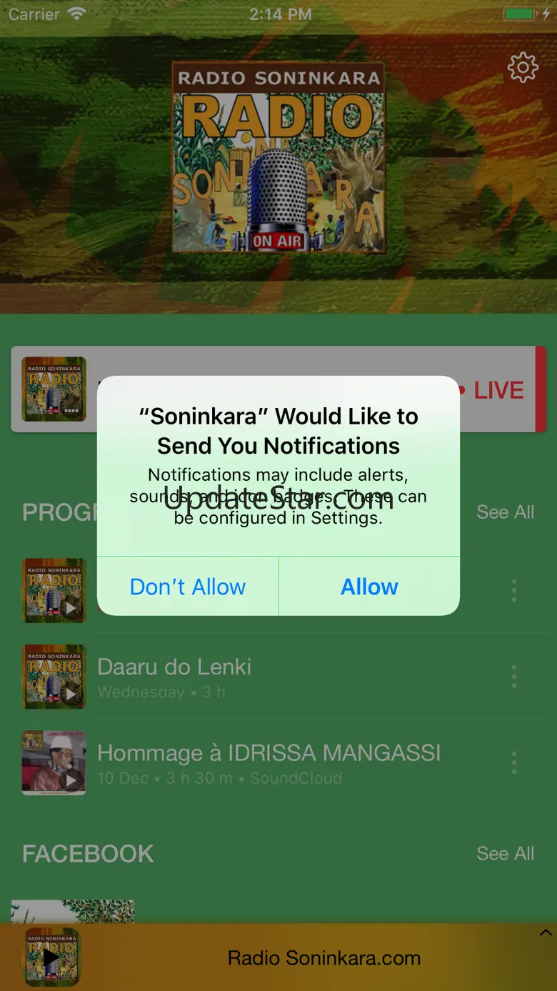 Radio Soninkara.com 4.10.12