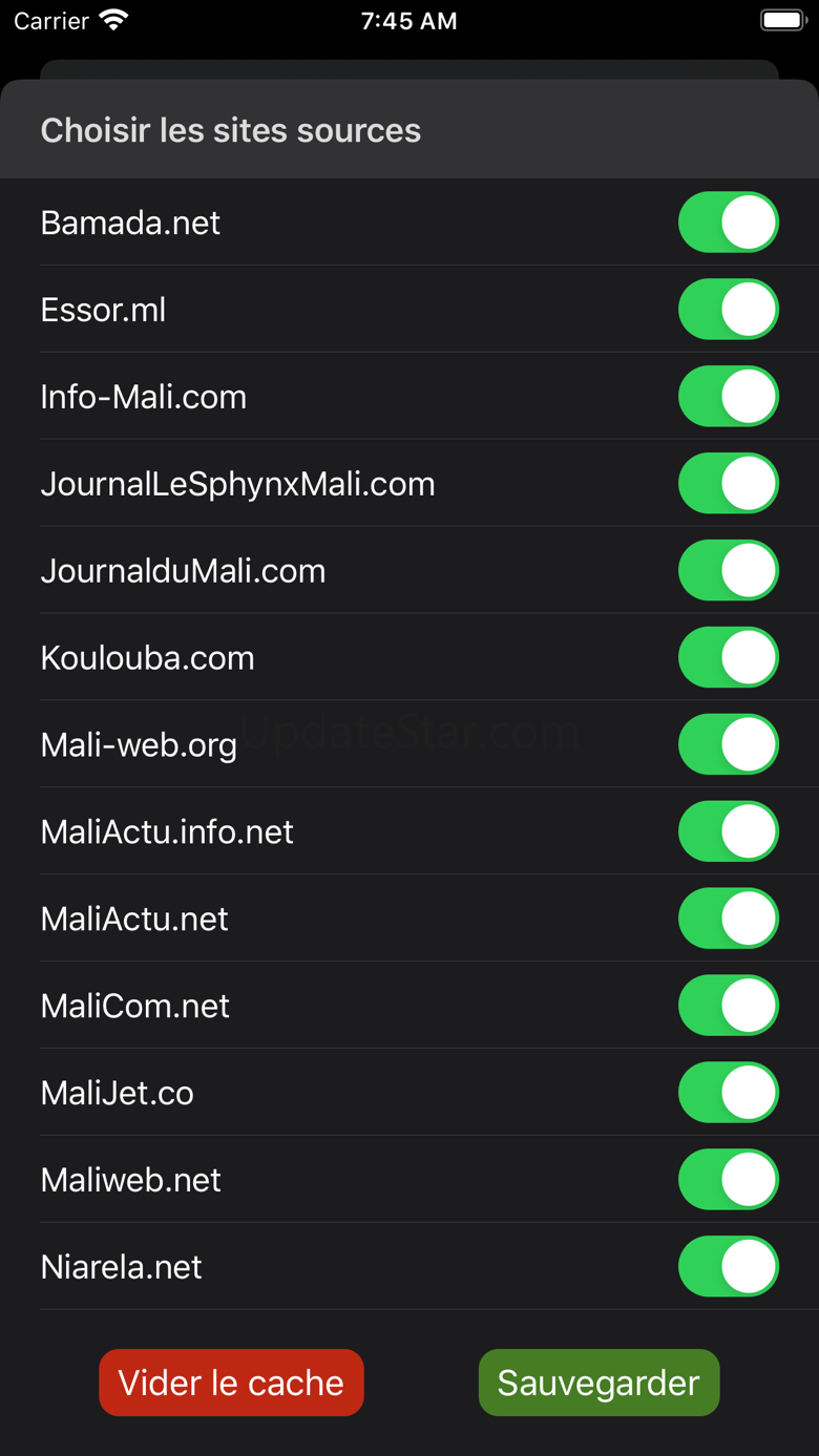 Actu Mali, Actu Afrique 7.0.0