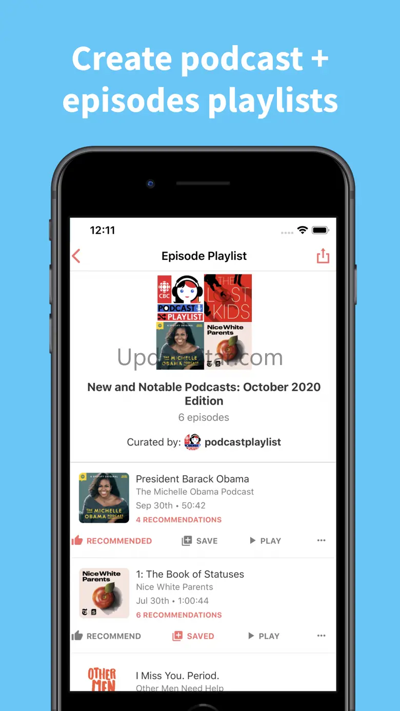 Podyssey: Discover #1 podcasts 2021.11