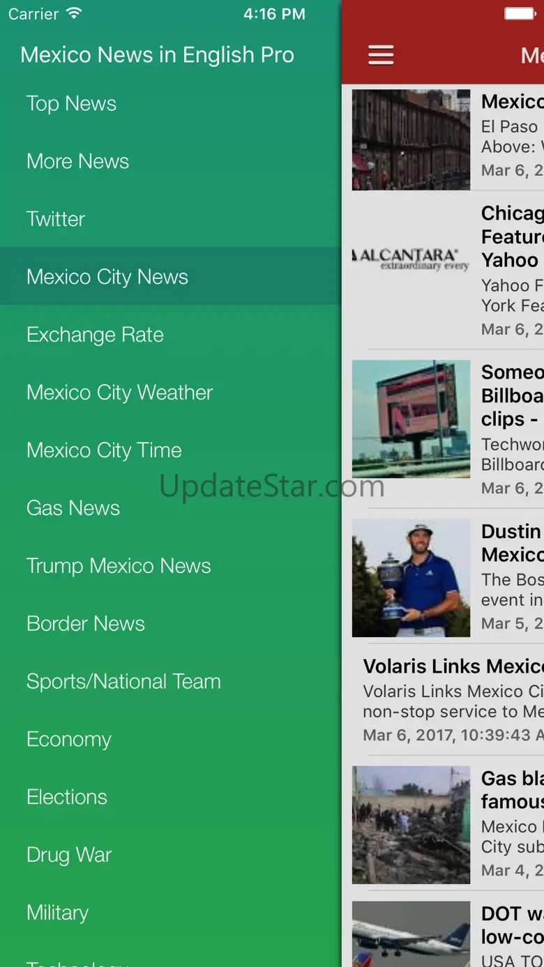Mexico News in English & Radio - Latest Headlines 1.1