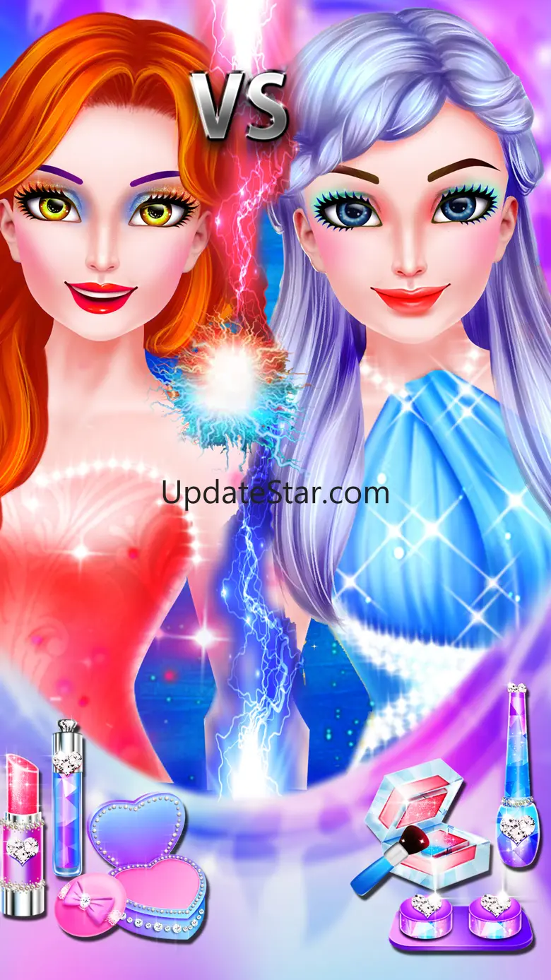 Ice VS Fire Princess Makeup 1.0.2301