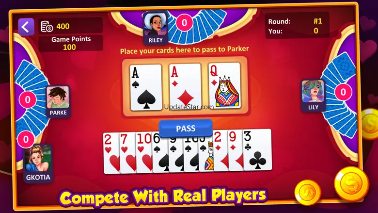 Hearts: Casino Card Game 1.8