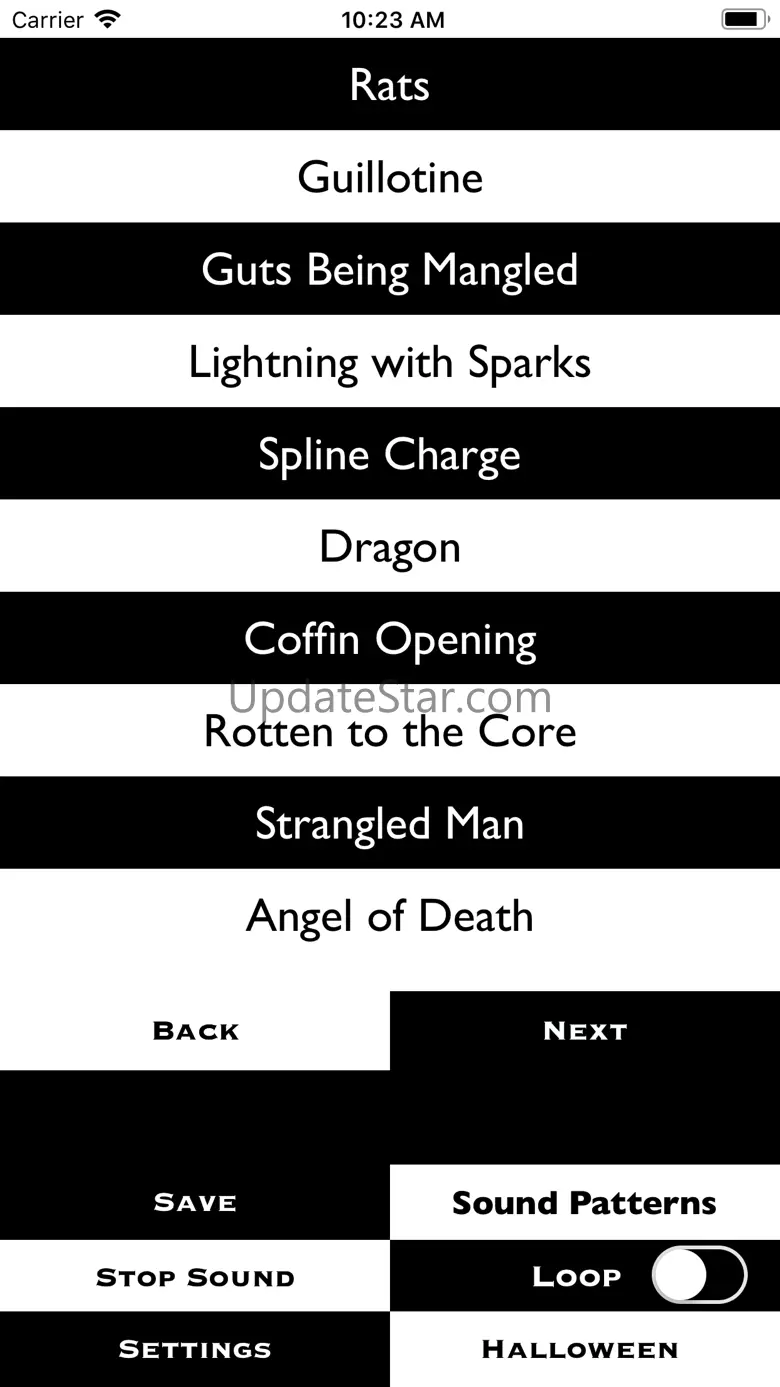 Halloween Sound Effects Buuton 1.0