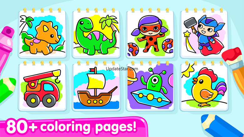 Coloring Pages: Baby Games 2.0.0