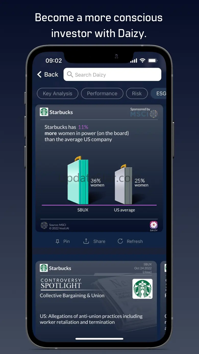 DAIZY - Conscious Investing 3.1.5