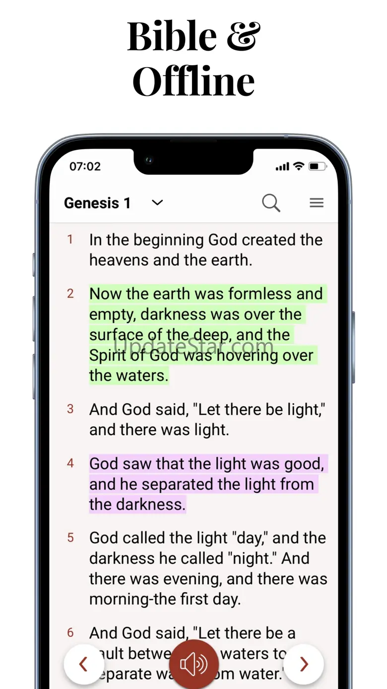 Audio Bible Offline Study App KJV BB 1.2