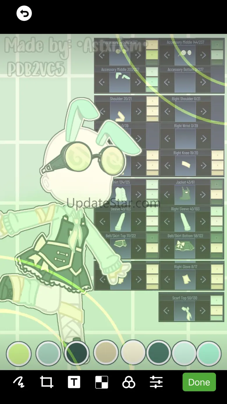 Aesthetic Gacha : Outfit Ideas 1.6