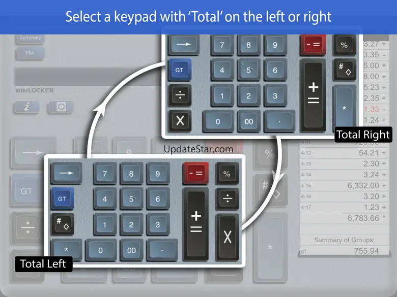 Adding Machine 10Key for iPad 7.10kPad